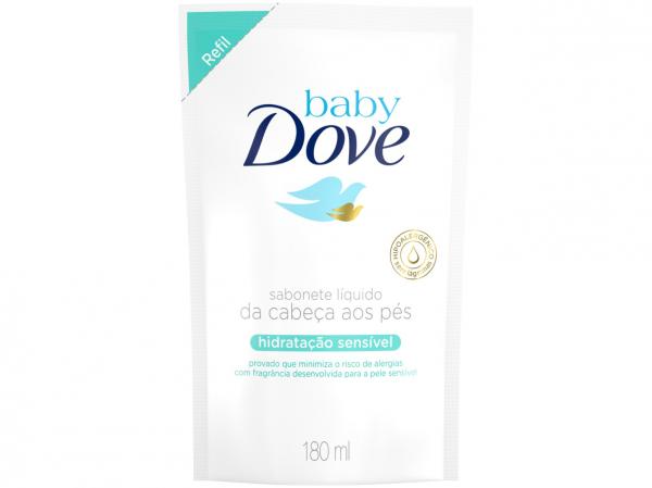 Sabonete Líquido Dove Baby Hidratação Sensível - 180ml