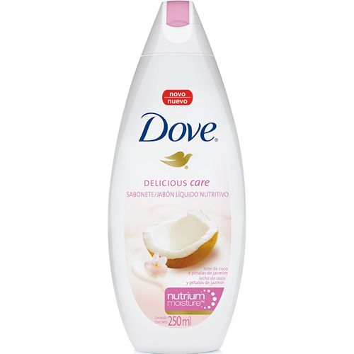 Sabonete Líquido Dove Cream Oil Shower Coco 250 Ml