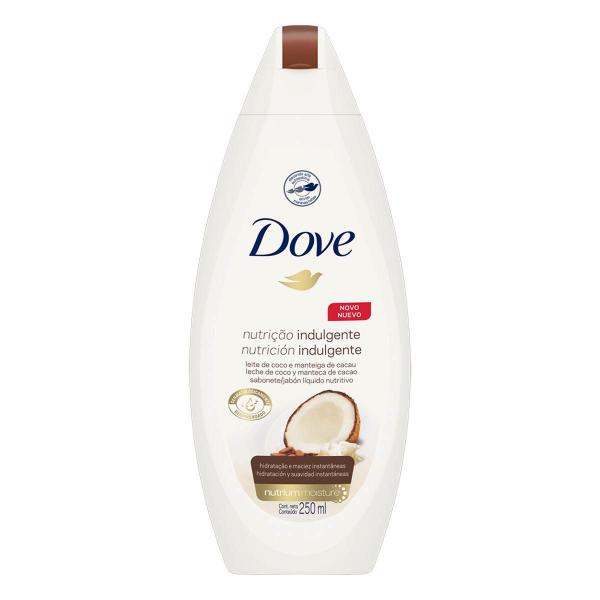 Sabonete Líquido Dove Delicious Care Leite de Coco e Manteiga de Cacau 250ml