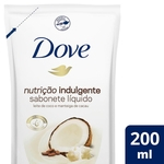 Sabonete Líquido Dove Nutrição Leite De Coco Refil 200ml