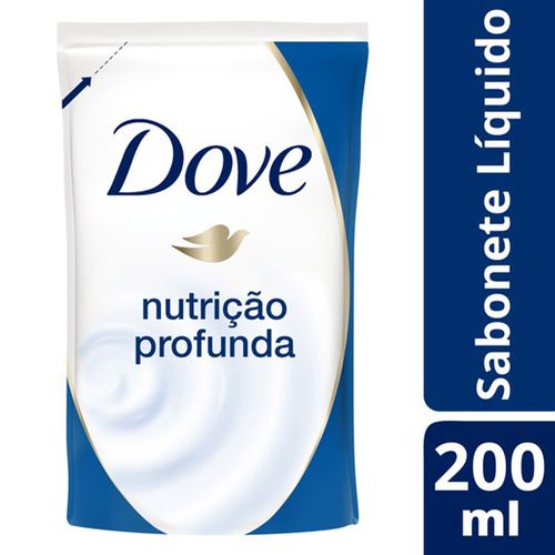 Sabonete Líquido Dove Nutrição Profunda 200ml SAB LIQ DOVE 200ML- RF NUTRI PROFUNDA