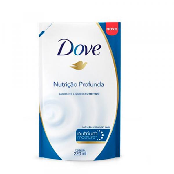 Sabonete Líquido Dove Nutrição Profunda Refil 220ml - Dove