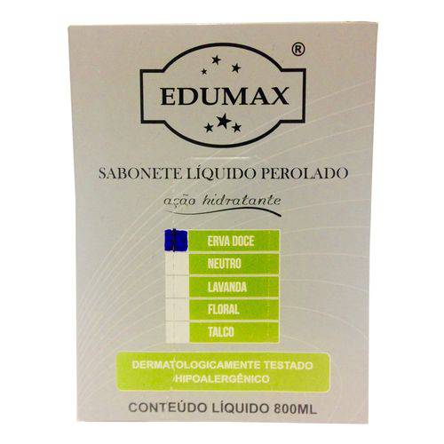 Sabonete Líquido Erva Doce Refil 800ml - Edumax