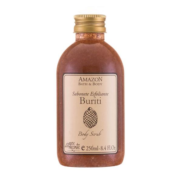 Sabonete Líquido Esfoliante Natural Buriti 250ml - Arte dos Aromas