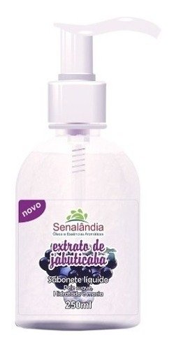 Sabonete Liquido Extrato de Jabuticaba Banheiro Casa 250 Ml