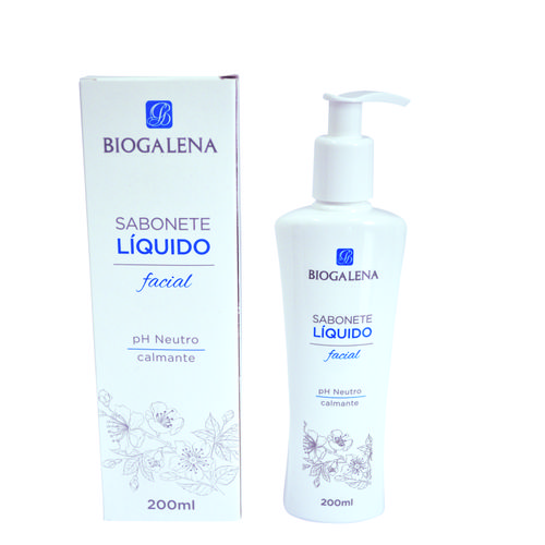 Sabonete Liquido Facial 200ml Biogalena