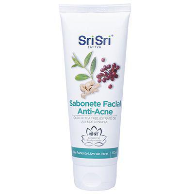 Sabonete Líquido Facial - Anti-Acne - Sri Sri - 100mL