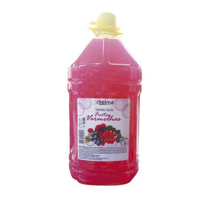 Sabonete Líquido Frutas Vermelhas 1,9L - Kelma