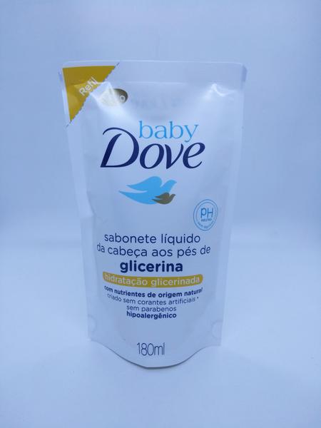 Sabonete Líquido Glicerina Baby Dove Refil 180 Ml