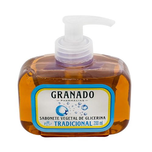Sabonete Líquido Granado Glicerina Tradicional com 200ml