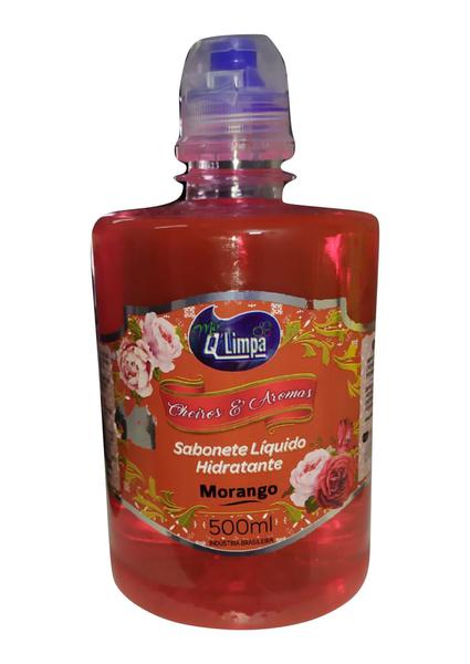 Sabonete Líquido Hidratante Cheiros e Aromas Morango 500ml - Cheiros & Aromas