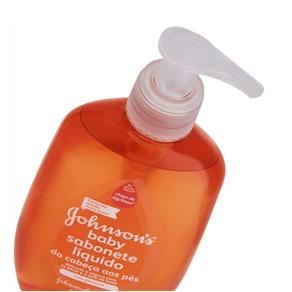 Sabonete Líquido Infantil Johnson Johnson 200Ml Glicerina