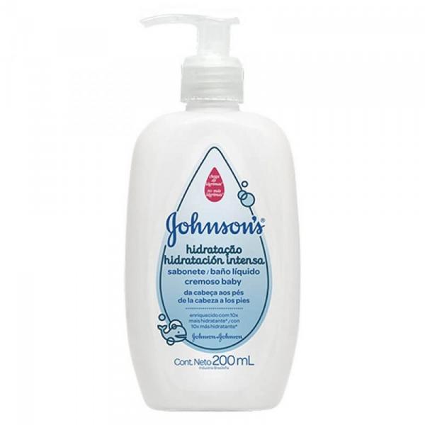 Sabonete Líquido Infantil Johnsons Baby Hidratação Intensa 200 Ml - Johnson Johnson