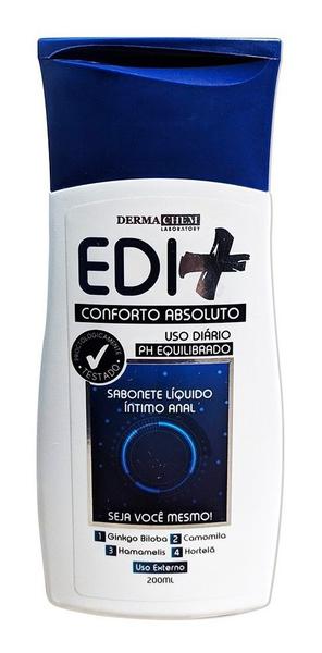 Sabonete Líquido Íntimo Anal Refrescante Edi+ Dermachem - Dermachem Laboratory