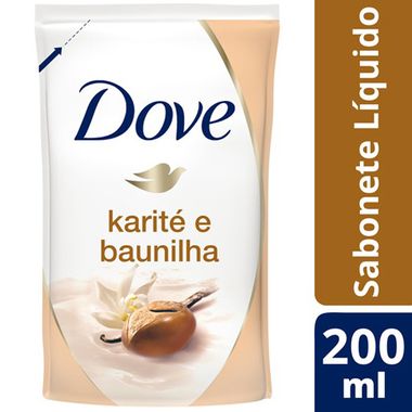 Sabonete Líquido Karité Dove Refil 200ml