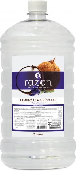 Sabonete Líquido 2L Limpeza das Pétalas - Coco com Lavanda - Razon Cosméticos