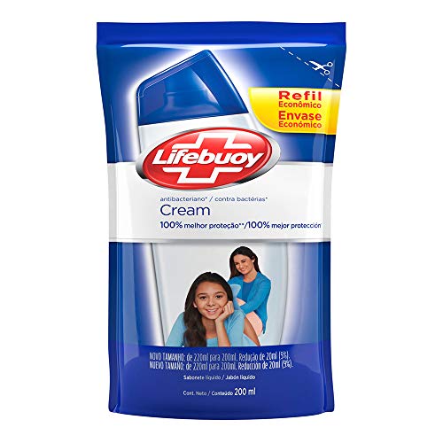 Sabonete Líquido Lifebuoy Cream Refil 200ml