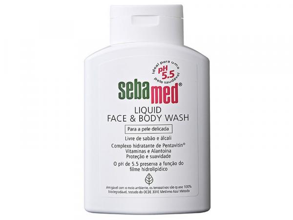 Sabonete Líquido Liquid Face Body Wash 200 Ml - Sebamed