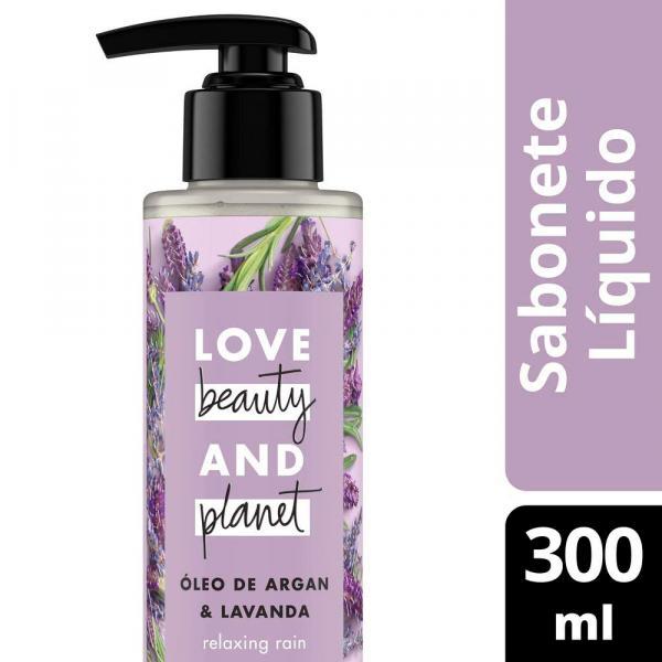 Sabonete Líquido Love Beauty Planet - Óleo de Argan e Lavanda 300ml