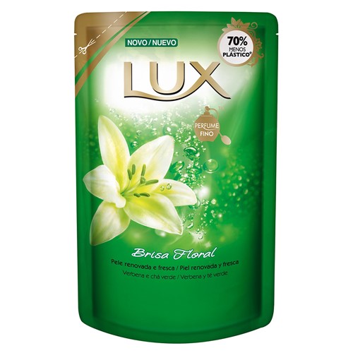 Sabonete Líquido Lux Brisa Floral Verde Refil 220ml