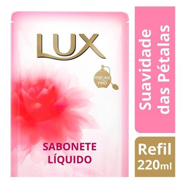 Sabonete Líquido Lux Hand Wash Refil Suavidade das Pétalas 220ml