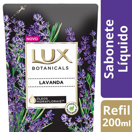 Sabonete Líquido Lux Lavanda 200ml SAB LIQ LUX BOTANICALS 200ML-RF LAVANDA
