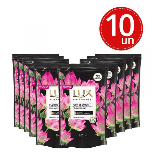 Sabonete Líquido Lux Refil Botanicals Flor de Lotus Leve 10 Pague 5 - 200ml