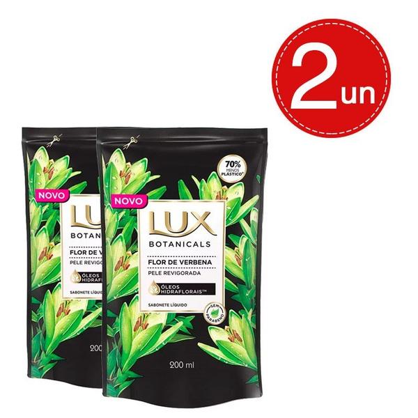 Sabonete Líquido Lux Refil Botanicals Flor de Verbena 200ml Leve 2 com 25 Off