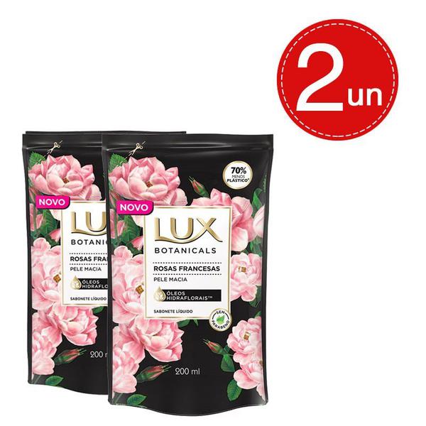 Sabonete Líquido Lux Refil Botanicals Rosas Francesas 200ml Leve 2 com 25 Off