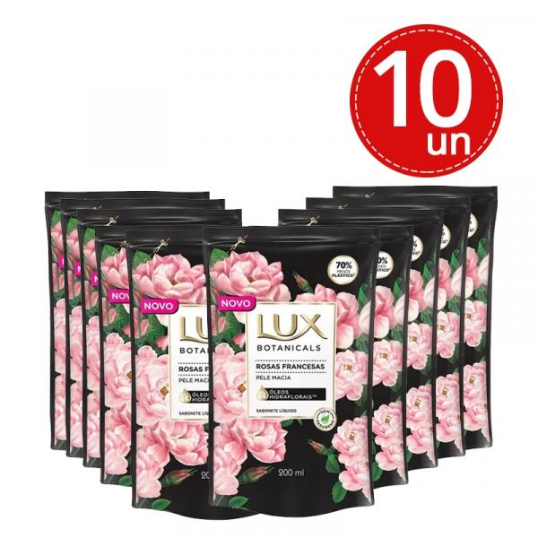 Sabonete Líquido Lux Refil Botanicals Rosas Francesas Leve 10 Pague 5 - 200ml