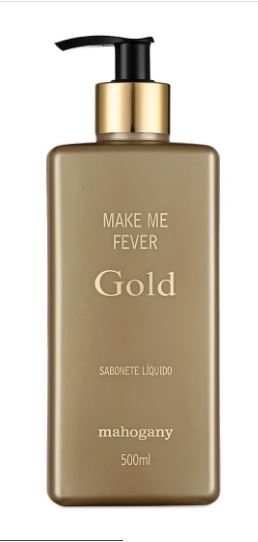 Sabonete Líquido Make me Fever Gold 500Ml [Mahogany]