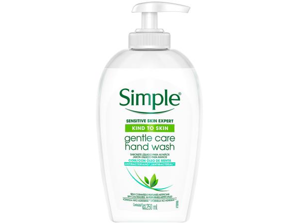 Sabonete Líquido Neutro Simple Kind To Skin - Gentle Care Hand Wash 250ml