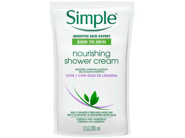 Sabonete Líquido Neutro Simple - Nourishing Shower Cream 200ml