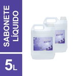Sabonete Líquido Neutro Viver Mais 5L Unidade Kit c/ 03un