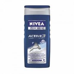 Sabonete Líquido Nivea Active 3 For Men 250ml
