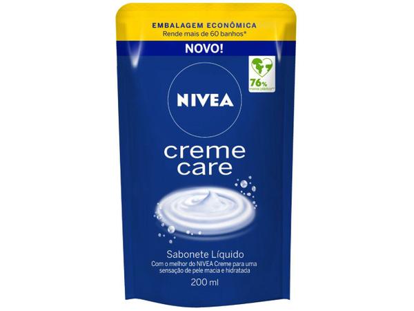 Sabonete Líquido Nivea Creme Care Refil - 200ml