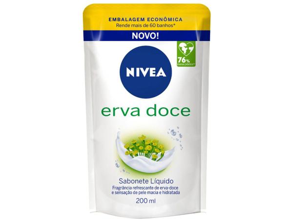 Sabonete Líquido Nivea Erva Doce Refil - 200ml