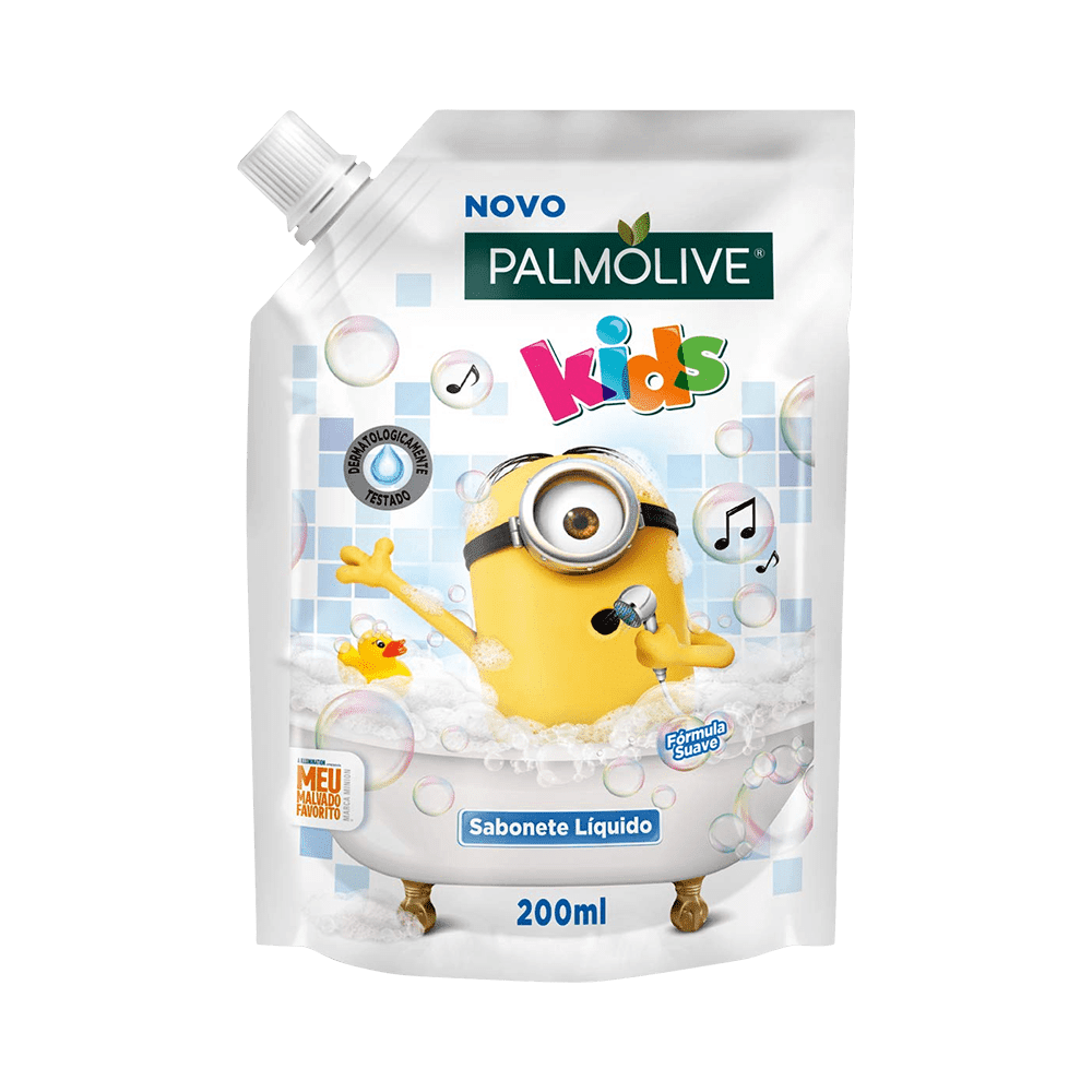 Sabonete Líquido Palmolive Kids Minions Refil 200ml