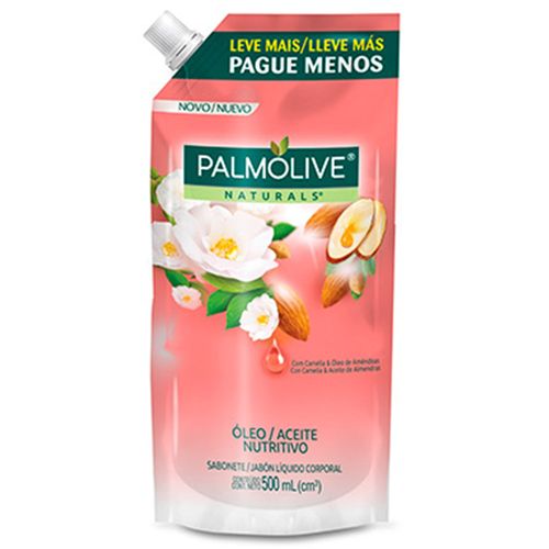 Sabonete Líquido Palmolive Naturals Óleo Nutritivo Refil 500ml SAB LIQ PALMOLIVE NATURALS 500ML-RF CAMELIA