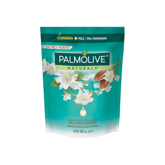 Sabonete Líquido Palmolive Naturals Suavidade Delicada Jasmim Refil 200ml