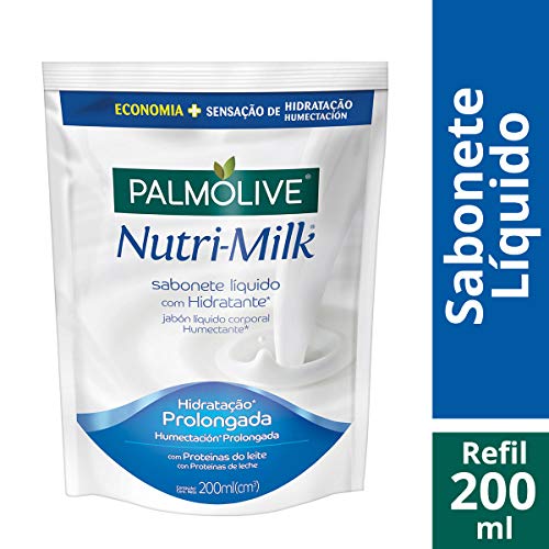Sabonete Líquido Palmolive Nutri-Milk Hidratante 200ml Refil