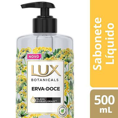 Sabonete Líquido para Mãos Erva-Doce Lux Botanicals Frasco 500ml