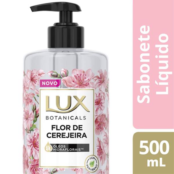 Sabonete Líquido para Mãos Lux Botanicals Flor de Cerejeira - 500ml - Lux Botanicals