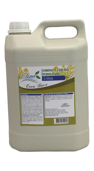 Sabonete Líquido Perolizado Clean Erva Doce - 5 Litros - Eco Brasil Chemical