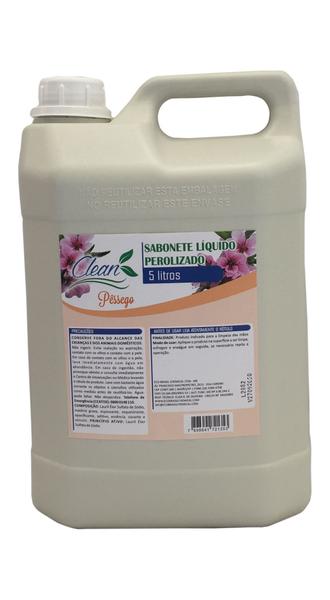 Sabonete Líquido Perolizado Clean Pêssego - 5 Litros - Eco Brasil Chemical