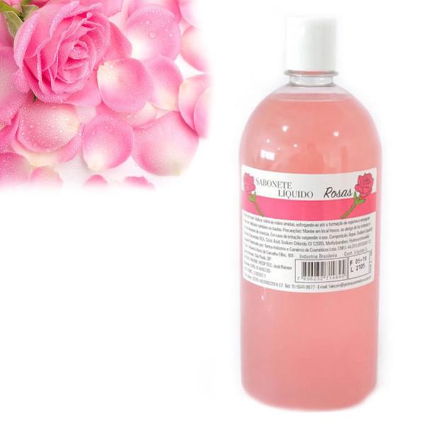Sabonete Liquido Perolizado Rosas 1L Yantra YS002