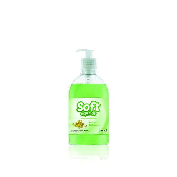 Sabonete Líquido Perolizado Soft Erva Doce 500ml - Edumax