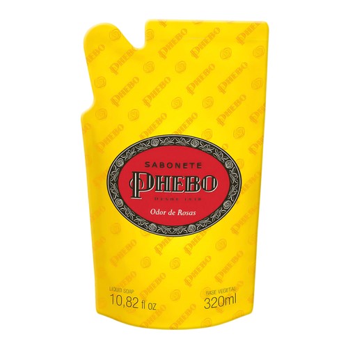 Sabonete Líquido Phebo Odor de Rosas Refil 320ml