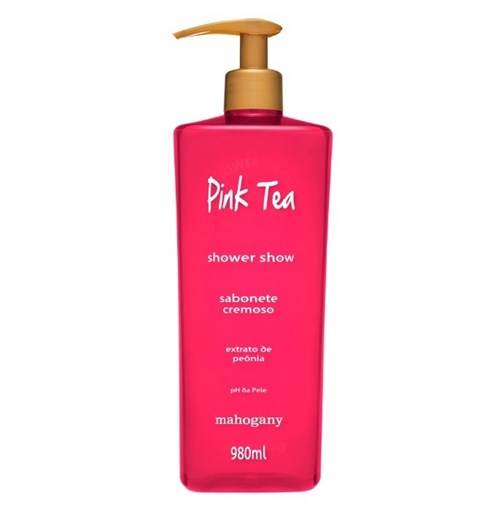 Sabonete Líquido Pink Tea Shower 980Ml [Mahogany]