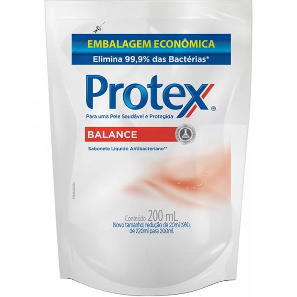 Sabonete Líquido Protex Anti-Bacteriano Balance Refil 200ml